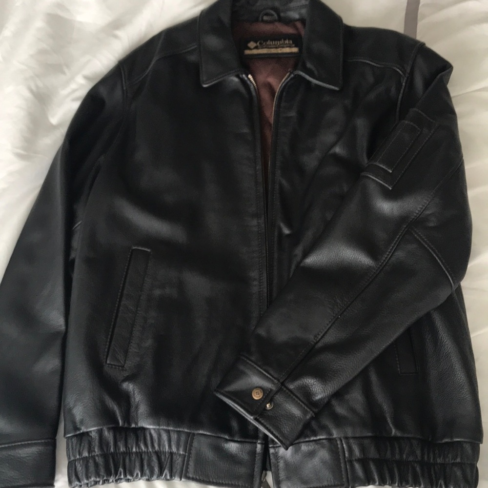 Big & Tall Men’s Leather Jacket